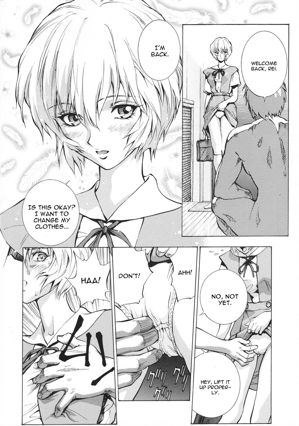 Hentai Manga Comic-Naisho no Ayanami-Read-5